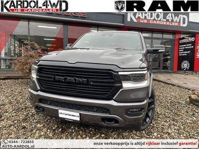 tweedehands Dodge Ram PICKUP 1500 5.7 V8 4x4 Crew Cab Laramie Night | LPG | PANORAMADAK | LPG| TREHAAK 13POLIG | 12INCH | Nieuwe Auto | Geheel rijklaarprijs | DIRECT RIJDEN |