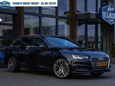 Occasion Audi A4 S-Line 170 PK (125 kW) 2018 Blauw Stationwagen