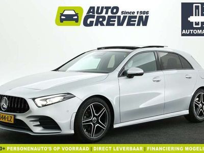 tweedehands Mercedes A180 AMG Automaat Virtual Pano LED Clima Navi Stoelverw