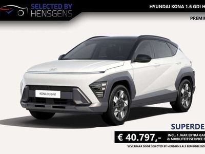 tweedehands Hyundai Kona 1.6 GDI HEV Premium | Two Tone