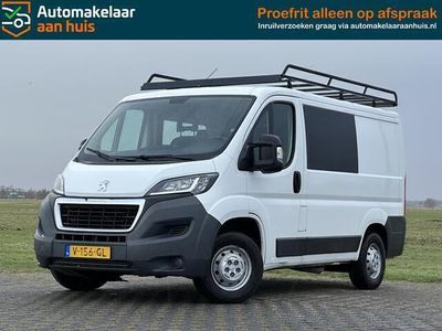 tweedehands Peugeot Boxer 330 2.0 BlueHDI L1H1 Pro DC 7 Persoons Trekhaak Dealeronderhouden