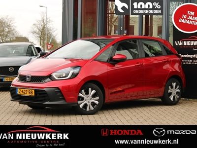 tweedehands Honda Jazz 1.5 e:HEV 122pk Hybrid Automaat Elegance Achteruitrijcamera Carplay Leder Stuurwiel PDC