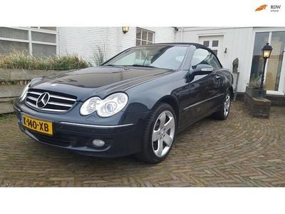 Occasion Mercedes CLK350 Elegance 272 PK (200 kW) 2005 Zwart Cabriolet
