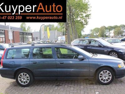 tweedehands Volvo V70 2.4 Edition II automaat 1e eig.. navi clima lm par