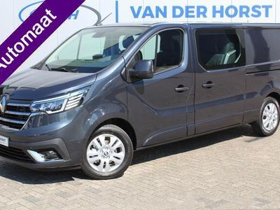 tweedehands Renault Trafic TRAFIC 2.0-170pk dCi T29 L2H1 Luxe dubbele cabine AUTOMAAT. Zeer luxedubbele cabine. Volautm. airco, navigatie, telefoonvoorb., metallic lak, LM wielen, schuifdeur li.+re., armsteunen li.+re voor, Isofix etc, etc