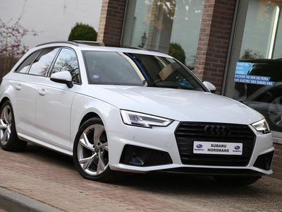 Wit Gebruikt 2019 Audi A4 S-Line Stationwagen | € 19.950 (Eerlijke prijs)