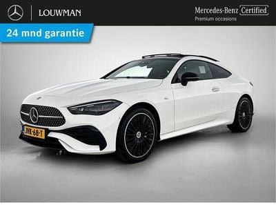 Wit Occasion 2025 Mercedes CLE300 AMG Coupé | € 64.750 (Duur)