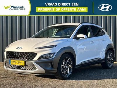 Wit Occasion 2021 Hyundai Kona SUV | € 22.735 (Eerlijke prijs)