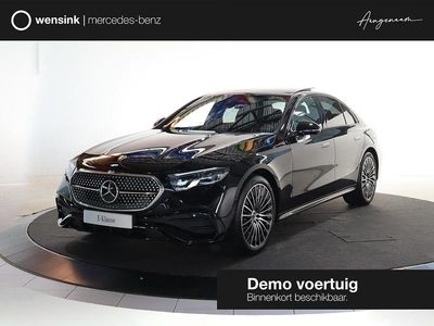 Nieuw Mercedes E300 Sport Edition 204 PK (150 kW) 2025 Zwart Sedan