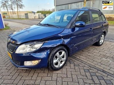 Occasion Skoda Fabia GreenLine 75 PK (55 kW) 2011 Blauw (metallic) Stationwagen