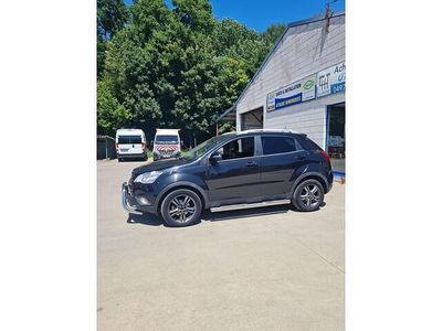 Zwart Gebruikt 2011 Ssangyong (KGM) Korando SUV | € 5.500