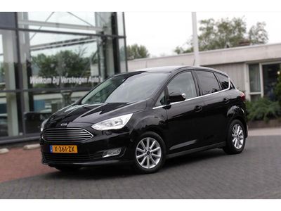 Zwart (metallic) Occasion 2019 Ford C-MAX Titanium MPV | € 16.450
