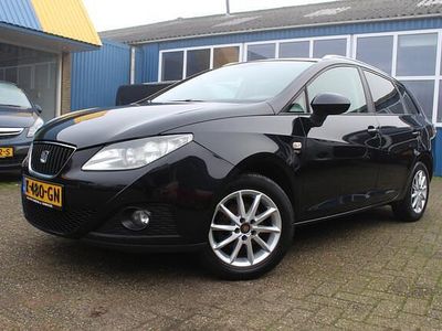 Zwart (metallic) Occasion 2011 Seat Ibiza ST Stationwagen | € 4.888 (Eerlijke prijs)