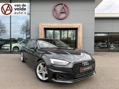 tweedehands Audi A5 Sportback 40 TFSI 204pk S-tronic Prestige Plus Black Edition Virtual cockpit Camera Dode hoek Incl. garantie