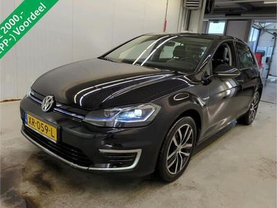 tweedehands VW e-Golf e-GolfNL AUTO | SUBSIDIE! | STOELVERW | LEDER | C