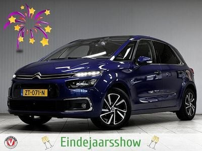 Blauw (metallic) Gebruikt 2018 Citroën C4 Picasso Shine MPV | € 10.995 (Goede deal)