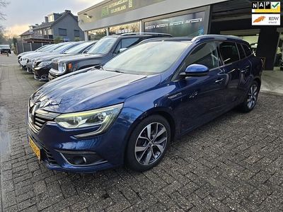 Occasion Renault Mégane GrandTour Bose Edition 132 PK (97 kW) 2017 Blauw Stationwagen
