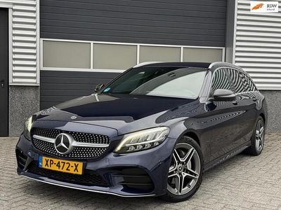 Blauw Occasion 2019 Mercedes C180 AMG Stationwagen | € 23.990 (Iets duurder)