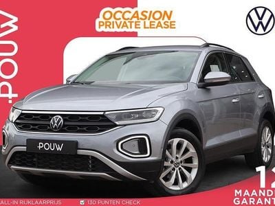 Grijs Occasion 2024 VW T-Roc Life SUV | € 29.850 (Super prijs)