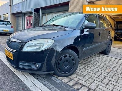 Zwart Occasion 2008 Skoda Fabia Ambiente Stationwagen | € 2.995 (Goede deal)
