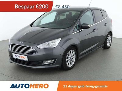 Grijs Gebruikt 2016 Ford C-MAX Titanium MPV | € 8.449 (Eerlijke prijs)
