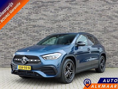 Blauw Occasion 2022 Mercedes GLA250 AMG line SUV | € 39.900 (Eerlijke prijs)