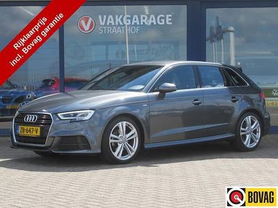 Grijs Occasion 2019 Audi A3 Sportback S-Line Hatchback | € 21.950 (Iets duurder)
