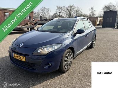 Occasion Renault Mégane GrandTour Expression 131 PK (96 kW) 2010 Blauw Stationwagen