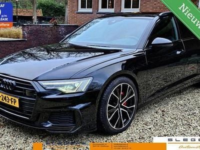 Zwart (metallic) Gebruikt 2021 Audi A6 Sport Stationwagen | € 39.950 (Super prijs)