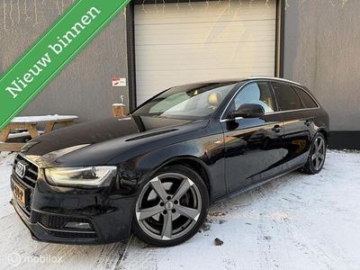 Zwart Occasion 2014 Audi A4 S-Line Stationwagen | € 9.995 (Eerlijke prijs)