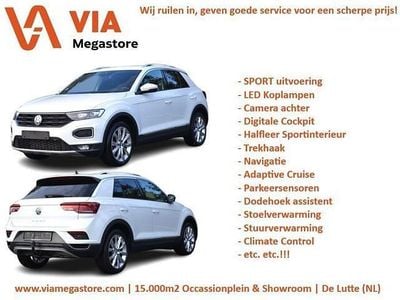 Wit Occasion 2019 VW T-Roc Sportline SUV | € 18.888 (Goede deal)
