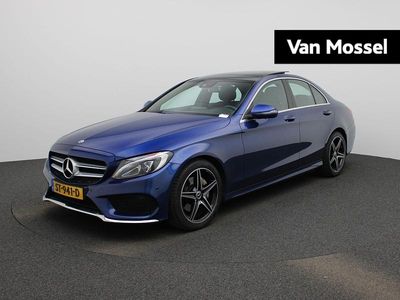 Occasion Mercedes C180 Sport Edition 157 PK (115 kW) 2018 Blauw Sedan