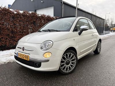 Wit Occasion 2013 Fiat 500C Rock Cabriolet | € 5.750 (Eerlijke prijs)
