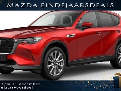 Rood Nieuw 2025 Mazda CX-60 Exclusive-Line SUV | € 53.800 (Goede deal)