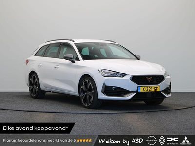 Wit Occasion 2021 Cupra Leon VZ Stationwagen | € 22.945 (Eerlijke prijs)