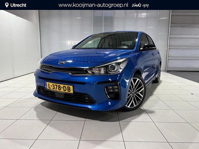 Blauw Occasion 2021 Kia Rio GT-Line | € 18.799 (Duur)