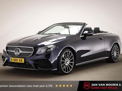 Blauw Occasion 2021 Mercedes E350 AMG Line Premium Plus Cabriolet | € 48.695