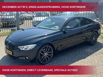 Zwart Gebruikt 2015 BMW 420 Executive Coupé | € 18.490 (Eerlijke prijs)