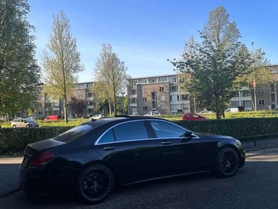 tweedehands Mercedes S63 AMG AMG 4M+ Lang Carbon 3Dburm. massage HUD stuurverw.