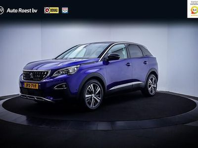 Blauw (metallic) Gebruikt 2019 Peugeot 3008 Allure SUV | € 18.750 (Goede deal)