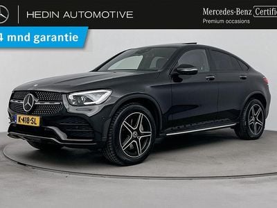 Occasion Mercedes GLC300e AMG line 320 PK (235 kW) 2020 Zwart Coupé