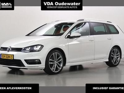 Wit Occasion 2015 VW Golf VII R-line Stationwagen | € 10.900 (Eerlijke prijs)