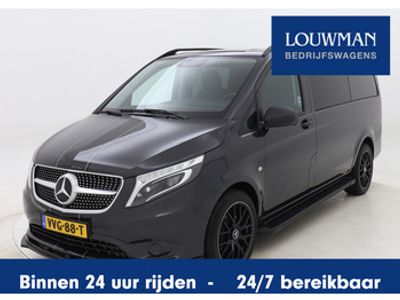 tweedehands Mercedes Vito 116 CDI Lang DC *LBW-Edition* | Leder | Distronic | 19'' Lichtmetaal | Spoilerkit | Carplay | Led | Treeplanken | Dubbele Cabine