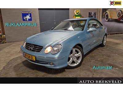 Blauw Occasion 2003 Mercedes CLK200 Elegance Coupé | € 7.950 (Iets duurder)