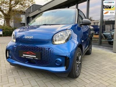 Occasion Smart ForTwo Electric Drive 60 kW (82 PK) 2021 Blauw, metallic lak Cabriolet