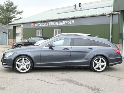 tweedehands Mercedes CLS500 Shooting Brake Station V8 , 2e Eig. MB Dealer oh. Boekjes, een Beauty, ... BEDENK het maar het zit er op aan of in ..