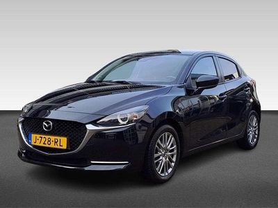 Occasion Mazda 2 Luxury 90 PK (66 kW) 2020 Zwart (metallic) Hatchback