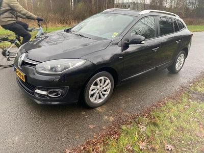 Occasion Renault Mégane GrandTour LIMITED 110 PK (80 kW) 2015 Zwart Stationwagen