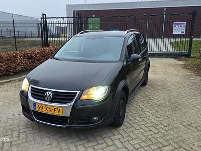 Zwart Occasion 2007 VW Touran Cross MPV | € 3.450 (Eerlijke prijs)