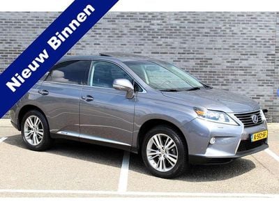 Grijs, metallic lak Gebruikt 2015 Lexus RX450h Luxury Line SUV | € 27.500
